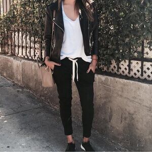 SINCERELY JULES LUX JOGGERS (BLACK)